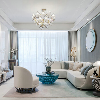 聚轩装饰广州佛山惠州环保半包装修套餐室内家装设计效果图局部改造