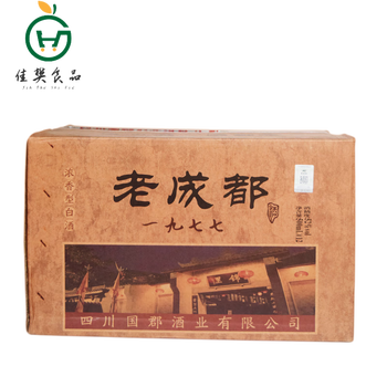 馋小生老成都白酒42度四川老成都酒42度口粮白酒浓香型 500ml*12瓶