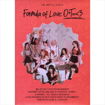 Twice 正规3辑formula Of Love O T 3 专辑break It Ver 京东jd Com