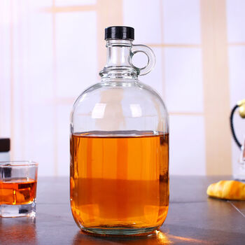 酿酒玻璃瓶大号加州红酒泡酒瓶子密封罐药酒果酒瓶葡萄酒自酿容器4斤