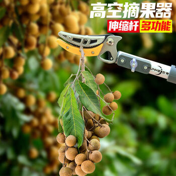 高枝剪刀伸缩枝剪摘果神器高空伸缩杆多功能摘荔枝龙眼高枝剪摘果子