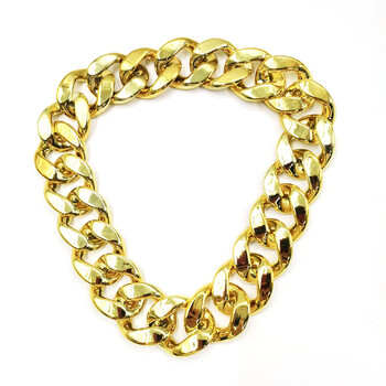 宠物大金链子大型宠物狗项圈狗狗金项链大金链子金毛拉布拉多犬超粗