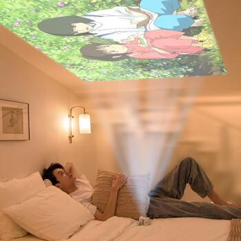 坚果家用投影仪儿童便携户外露营充电无线投屏迷你新款pro天空蓝2g32g