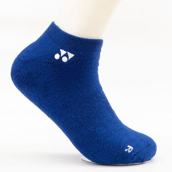 袜子减震加厚毛巾底短筒防滑吸汗运动袜男女款 藏青色女_(35-39码)