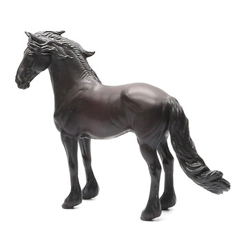 *英国collecta我你他收藏级仿真农场动物马科教模型* 昂沐 弗里斯公马