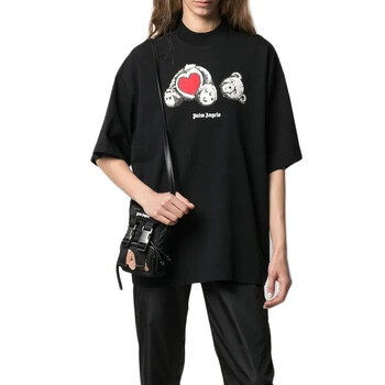 【七夕礼物】palm angels 断头熊 春季女士棉质印花图案短袖t恤衫