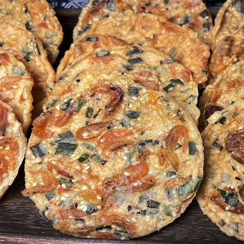 法思觅语江西赣州特产月亮巴饼粑粑花生巴赣南手工油炸月亮饼客家零食