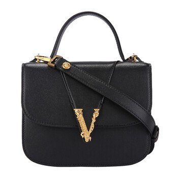 versace范思哲 21秋冬新品 virtus系列小号v字金属徽标