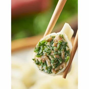 i茴香饺子山东纯手工茴香馅饺子蔬菜猪肉水饺速冻冷食小荤香 任意4盒