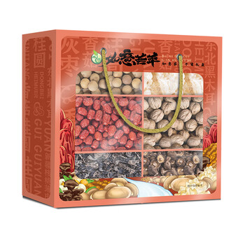 禾煜甄选礼盒 南北干货礼盒 菌菇特产礼盒新春礼盒 如意荟萃干货礼盒