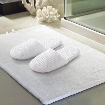 宾馆酒店用一次性棉拖鞋居家待客室内四季男女加厚软底5双舒适软底