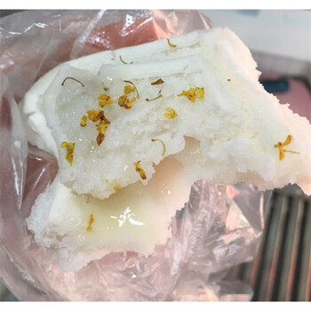 印糕松糕米糕崇明特产豆沙芝麻糖水桂花糕现做流沙心零食早餐660g雪