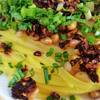 捞时代贵州威宁苦荞凉粉25斤可选黄凉粉半成品贵州特产街边小吃真空3