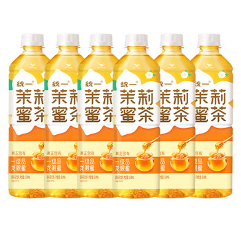 *15瓶整箱装网红休闲果味茶夏日饮品下午茶饮料 [500ml*9瓶]茉莉蜜茶