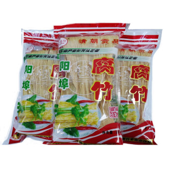 百丈泉  赣南特产手工 阳埠腐竹250g*3包/750g盒 腐竹250g*3包