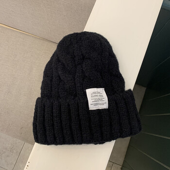 帽ins韩版学生骑行包头帽护耳挡风冒子冷帽冬帽骑车保暖黑色m5658cm