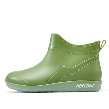 厨房套鞋胶鞋新款雨鞋女夏季时尚款外穿耐磨雨靴轻便短筒防水鞋女