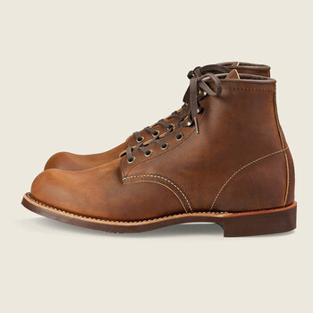 红翼男靴工装靴 blacksmith男士系带皮革休闲靴 copper 棕色 3343 43