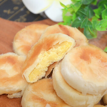 正宗潮汕特产绿豆饼手工酥皮传统糕点点心小吃茶点休闲零食批发 绿豆