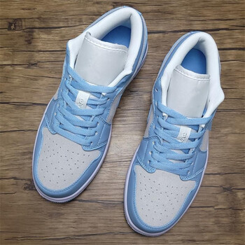 女子运动休闲鞋 男子低帮篮球鞋 dc0774-050 dc0774-050 aj1 大学蓝