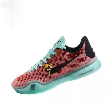 博珏灭世纯原 科比10代篮球鞋全湖人紫粉红男女同款水泥地实战运动鞋