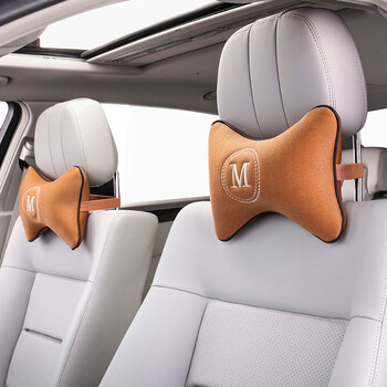 tyui汽车头枕车用颈枕靠枕车内头枕腰靠套装车载护颈枕办公室车上抱枕
