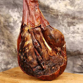 长白山吉林梅花鹿整只干鹿胎鹿胎盘胎衣整个可代打粉女士滋血免费代打