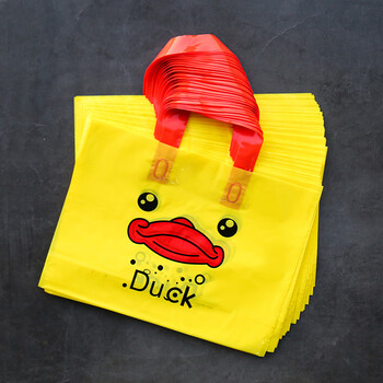 富康塑料袋子服装店手提袋装衣服定制礼品袋包装袋购物袋胶袋订做logo