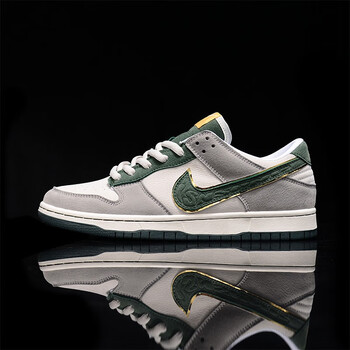 欧邦伦莆田纯原新款男鞋大友克洋百搭情侣运动低帮空军一号aj影子灰