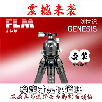 孚勒姆（FLM）孚勒姆 新款GENESIS创世纪 超轻量 大负重 极稳定 精准构图 脚架云台套装 CP30-S4II+55GX-S