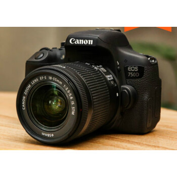 佳能(canon) eos750d 700d 600d 100d學生入門級單反相機家用旅遊高清