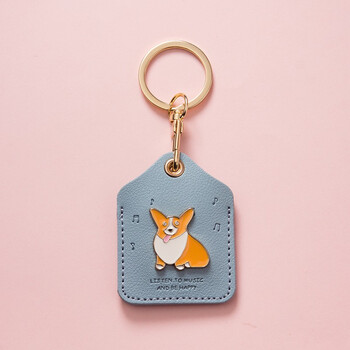 拓驰狗狗门禁卡套钥匙扣挂件小区可感应ic电梯门禁公交卡保护套包挂饰