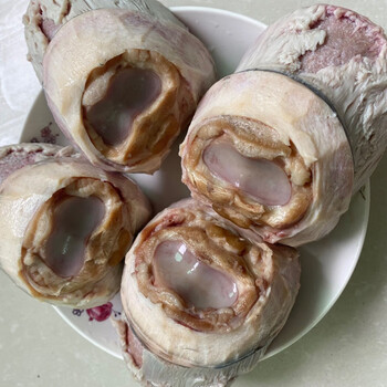 驴肉农家散养新鲜毛驴驴蹄子冷冻驴蹄子黑驴 半斤左右