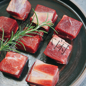 精修牛腩肉500g新鲜牛肉红烧牛腩块家庭牛肉速