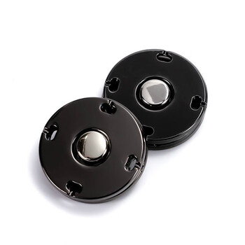 暗扣金属大衣扣子按扣男毛呢摁扣上衣服女皮草高档子母扣隐形纽扣亮