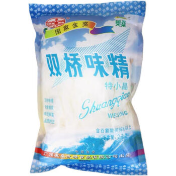 9折雙橋味精2kg400g商用家用大袋特小晶味精火鍋涼拌燒烤炒菜提鮮味