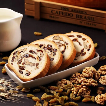 新疆果仁大列巴俄罗斯大列巴坚果早餐面包仁坚果面包夹心吐司葡萄干