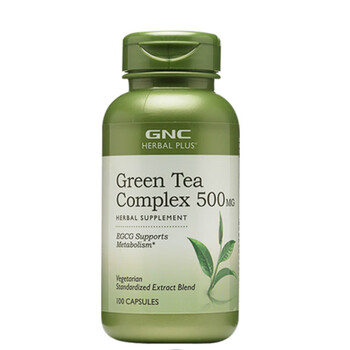 gnc 绿茶精华取物儿茶素egcg茶多酚胶囊肺部营保健品