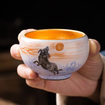 蔡志强(牛气冲天)金叶盏