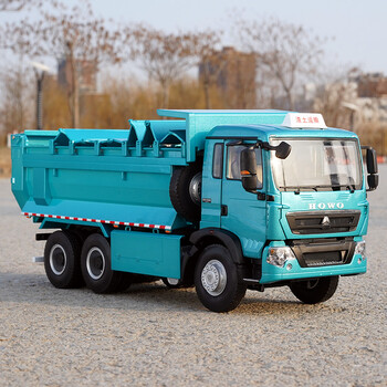 joymine1:24原厂工程车模型 豪沃汕德卡 自卸车 渣土车 搅拌车 g7 tx