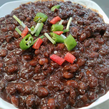 安徽特产正宗黄豆焖酱农家手工制作自然晾晒黄豆酱豆瓣酱酱豆子1斤