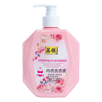荔雅 内衣内裤专用洗衣液大容量去血渍去异味家用内衣液 1瓶 1个泵头