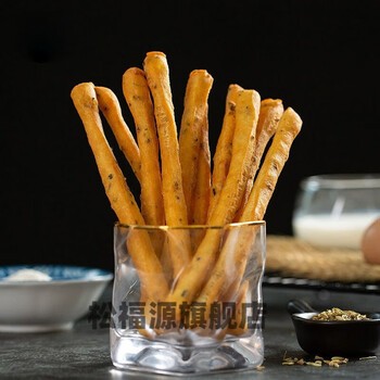 茴香小油条速冻巴奴茴香火锅油条半成品一袋1200g放心大油条20根