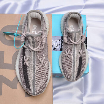 椰子鞋男350v2男鞋高版本满天星过毒运动y春夏秋椰子鞋350女 卡其灰