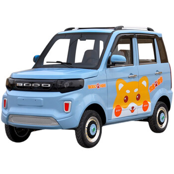 驰韵特宝岛迷你新能源电动四轮车油电两用电动汽车成人家用五门四座全