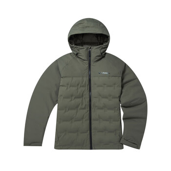 哥伦比亚columbia2022秋冬新品男装650蓬防水金点热能防跑绒羽绒服we