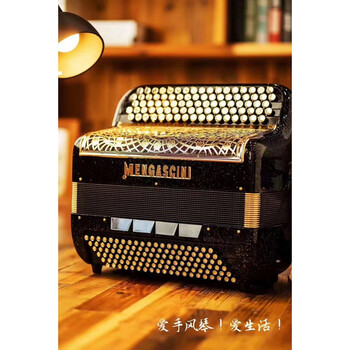 鹿凌青进口意大利纯进口蒙格西尼键盘巴扬96贝斯120贝斯流行新款