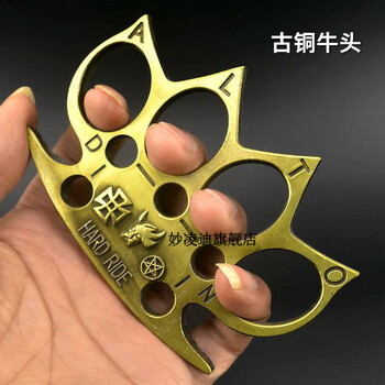 思甬泉指虎防身金属防狼加厚加宽四指款拳扣防卫指环戒指节破窗摩瑞迪