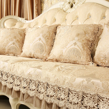 创京懿选欧式皮沙发垫1十2十3四季通用套罩防滑坐垫皮盖布沙发垫子