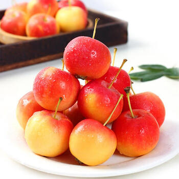 延香脆 脆八棱海棠新鲜海棠果酸甜应季水果整箱礼盒装 2斤一级果(28g